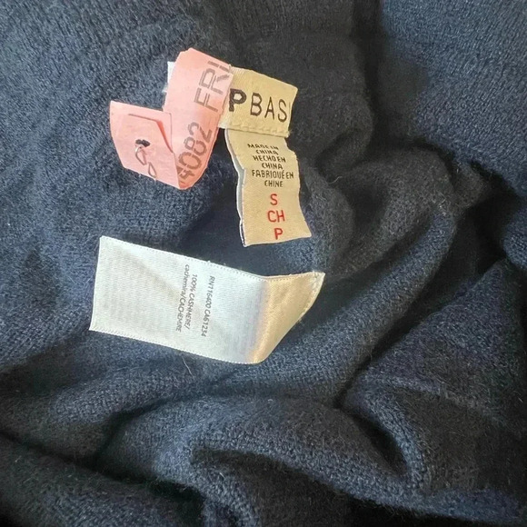 SHOPBOP EUC Bop Basics Navy Blue Cashmere Joggers S - Picture 11 of 11